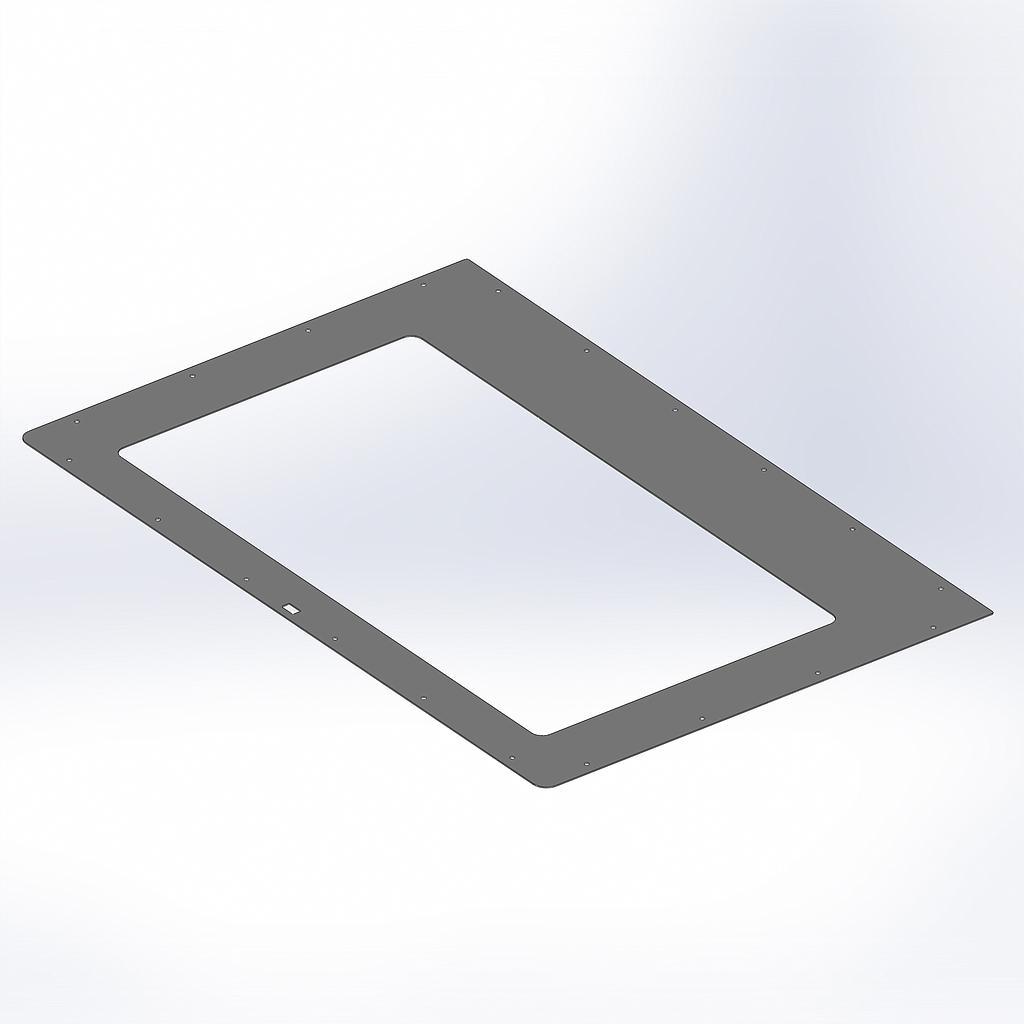 Craftbot Flow Idex / Idex XL Grey Top Plate Assembly