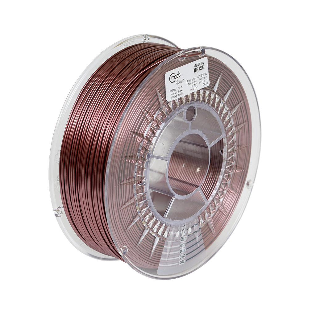 PET-G filament Metallic rosé 1kg
